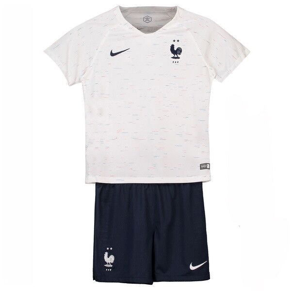 Camiseta Francia 2ª Niño 2018 Blanco